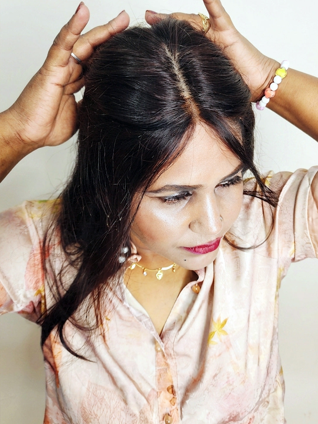 T-Shape Hair Topper with Natural Hairline & Baby Hair | Full Coverage Long Human Hair Topper
