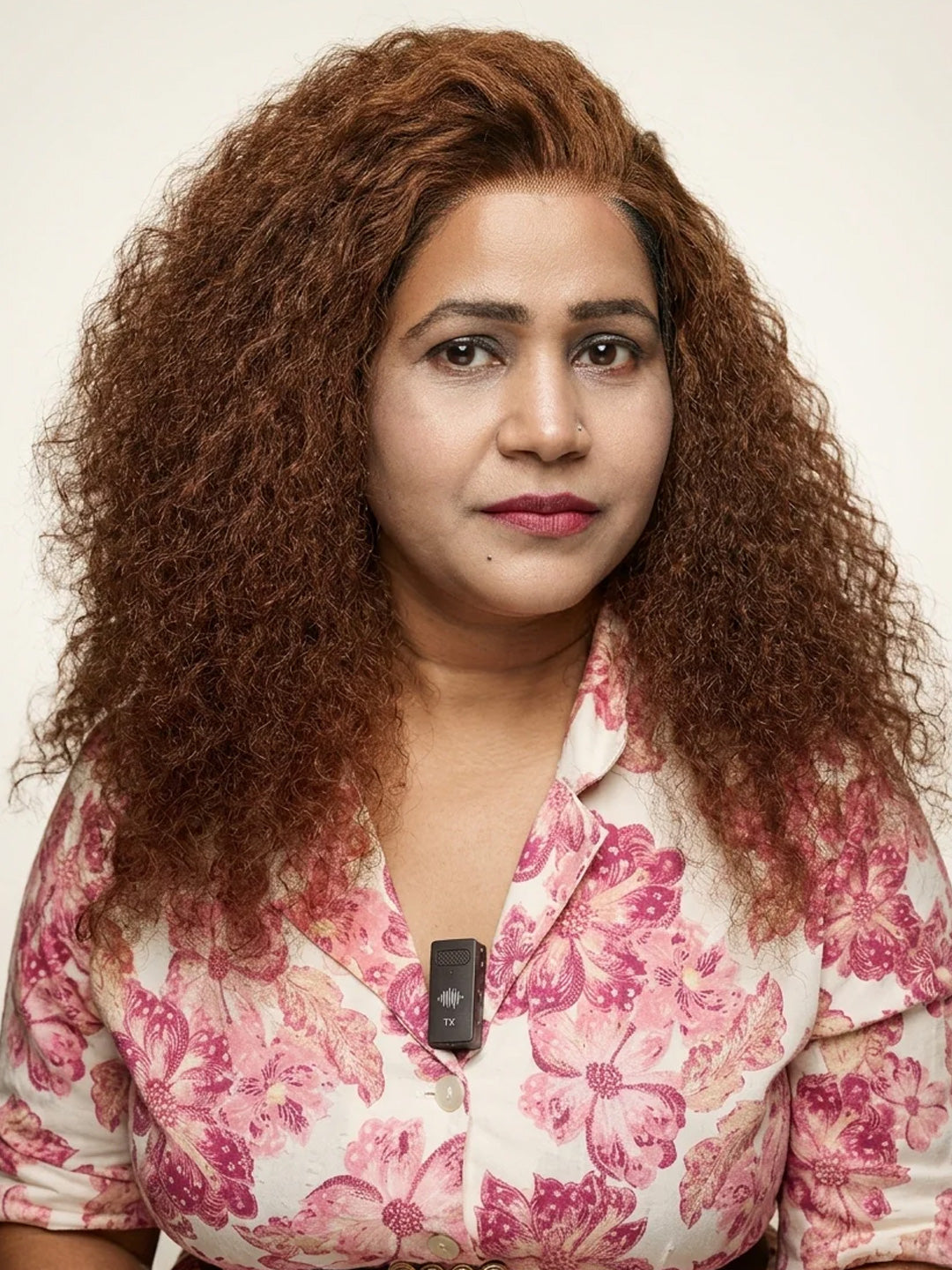 HD Lace Medium Length Heavy Curly Wig – 100% Human Hair